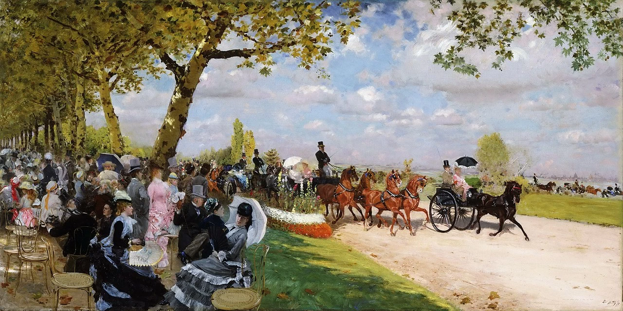 Giuseppe De Nittis - 107, Ritorno dalle corse, Philadelphia Museum of Art